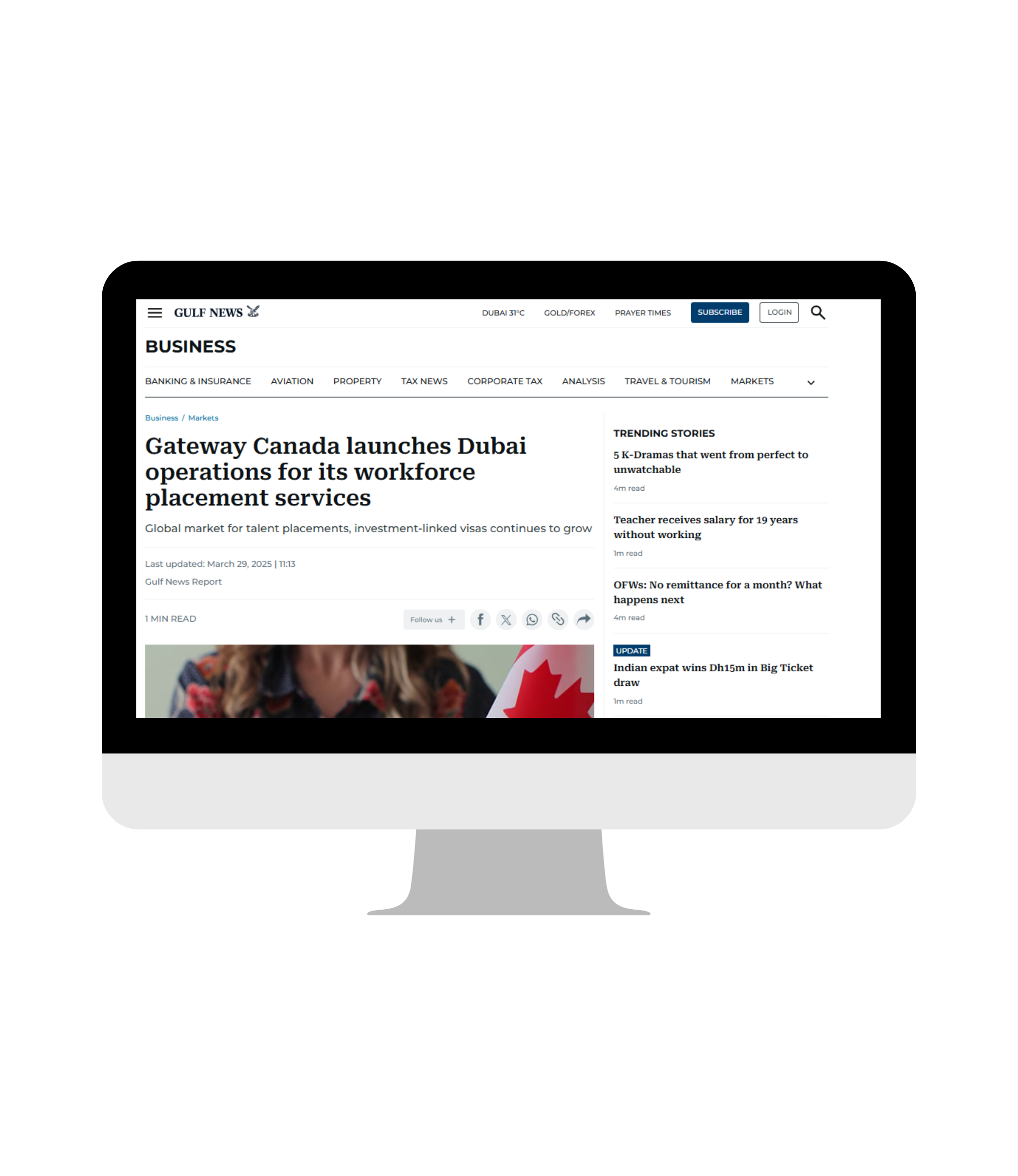 Arabian Business Feature